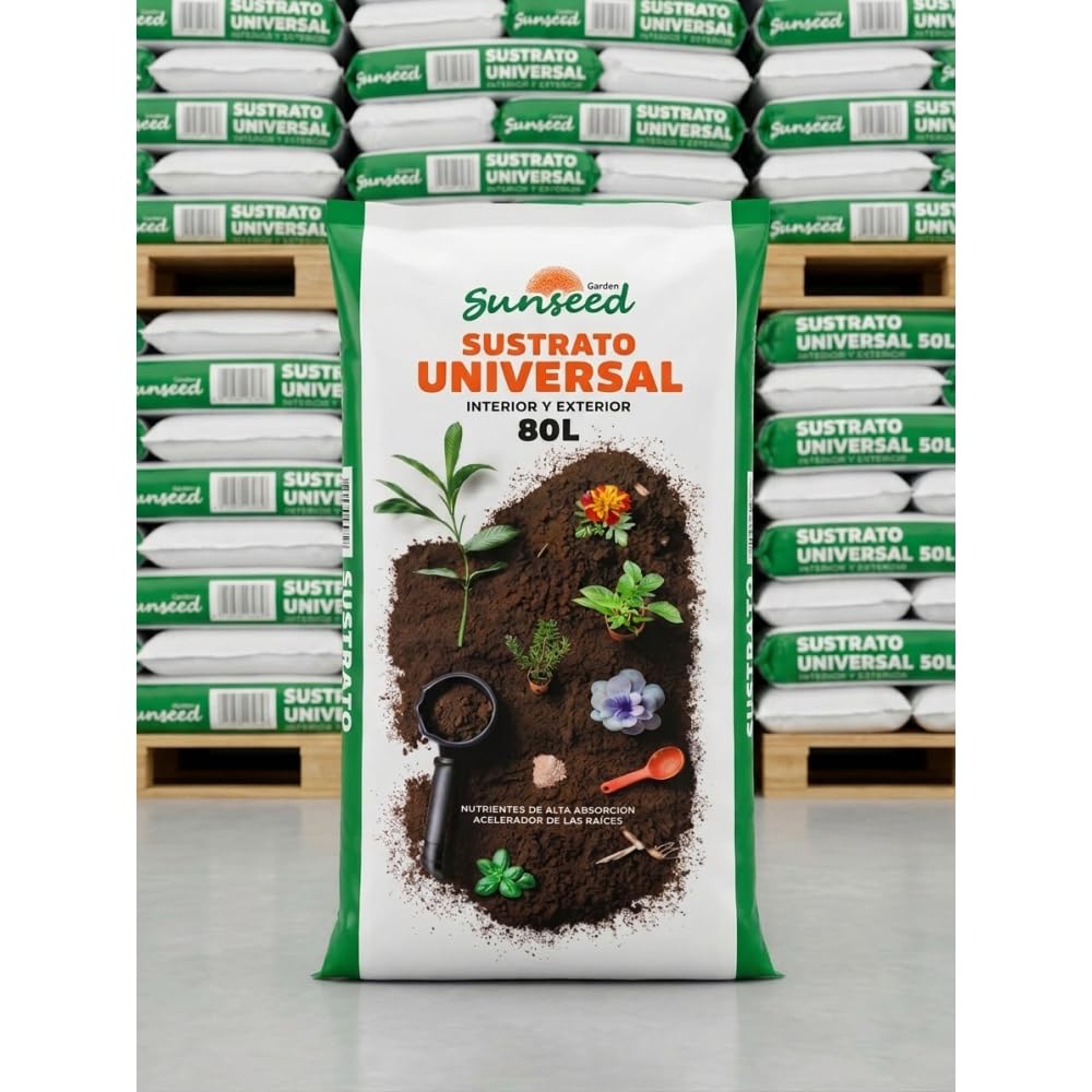 Sustrato universal Sunseed 80 litros