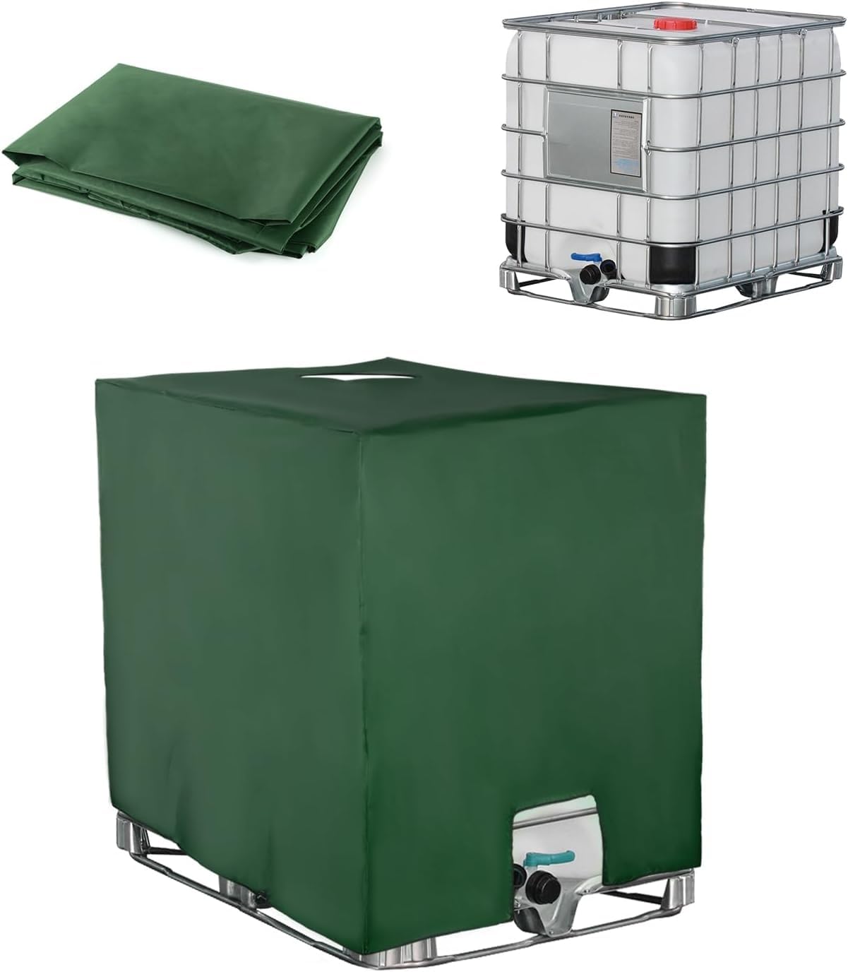 Sistema De Riego Cubierta 120 x 100 x 116 cm 1000 litros