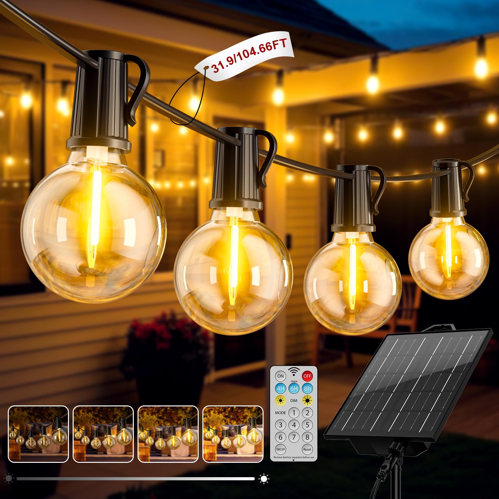Guirnaldas Solares Exteriores FIFlying solar 31.9M