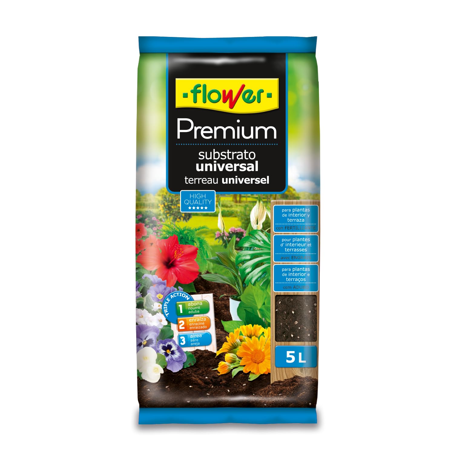Sustrato universal Flower 5 L