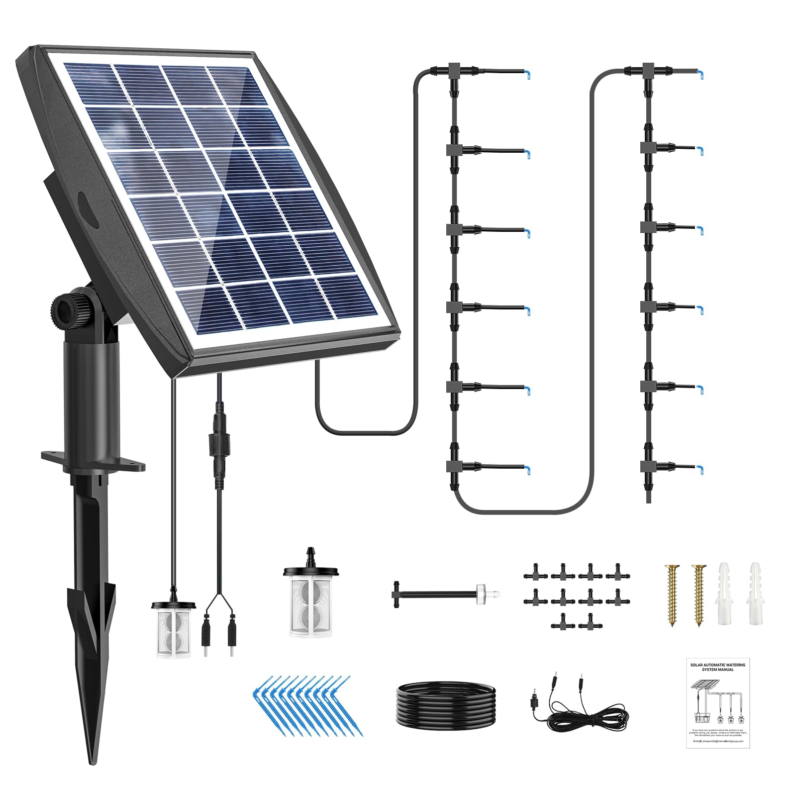 Sistema De Riego solar 15 m