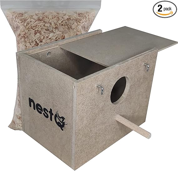 Casita Para Pajaros Nido 19cm 15cm 13,5cm