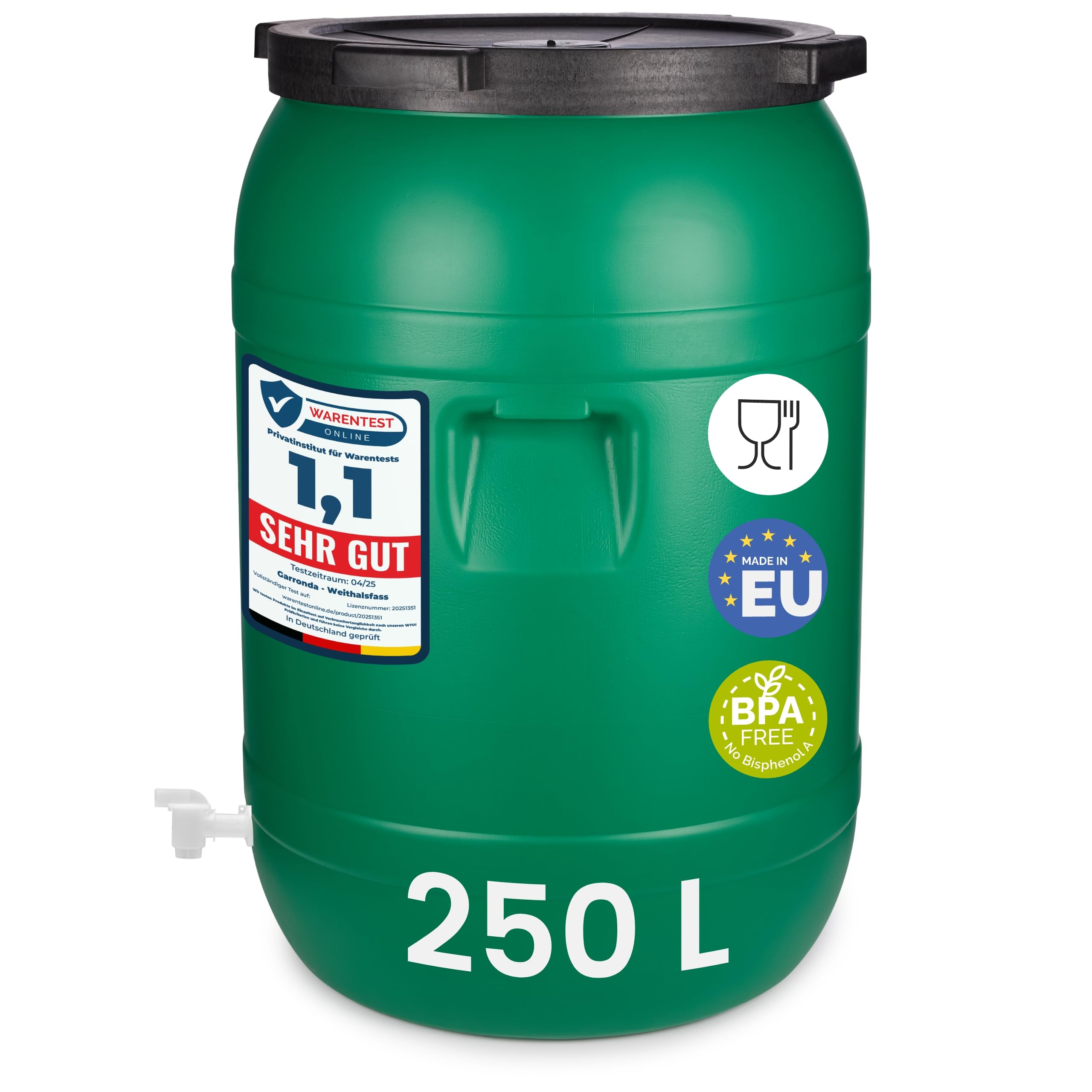 Sistema De Riego Garronda 250 litros
