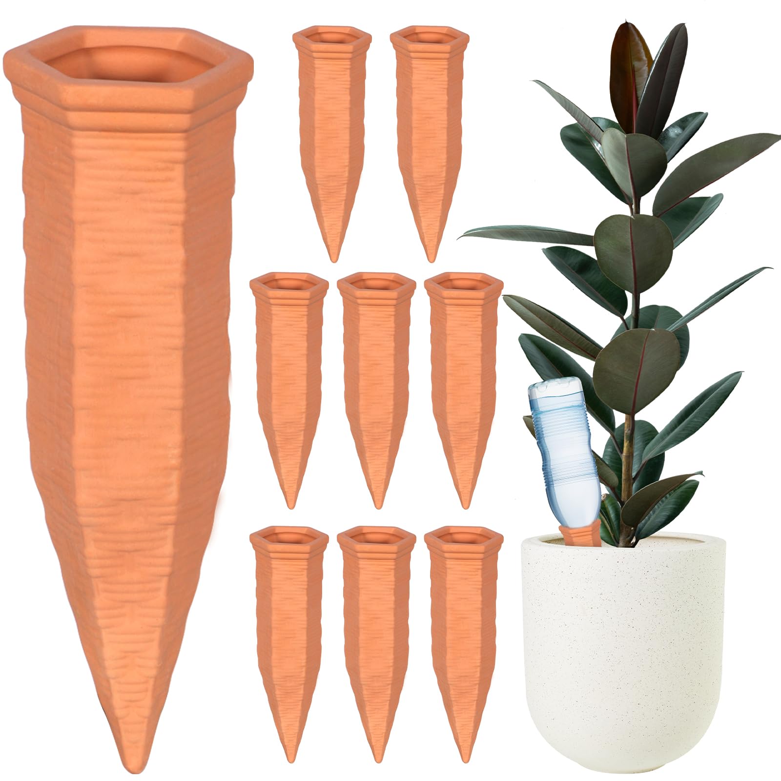 8 Piezas Autoriego Macetas Interior Autoriego, Dosificador Agua Plantas Riego para