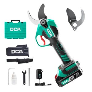 Tijeras de podar eléctricas DCA sin escobillas 20V 35mm 2,0Ah