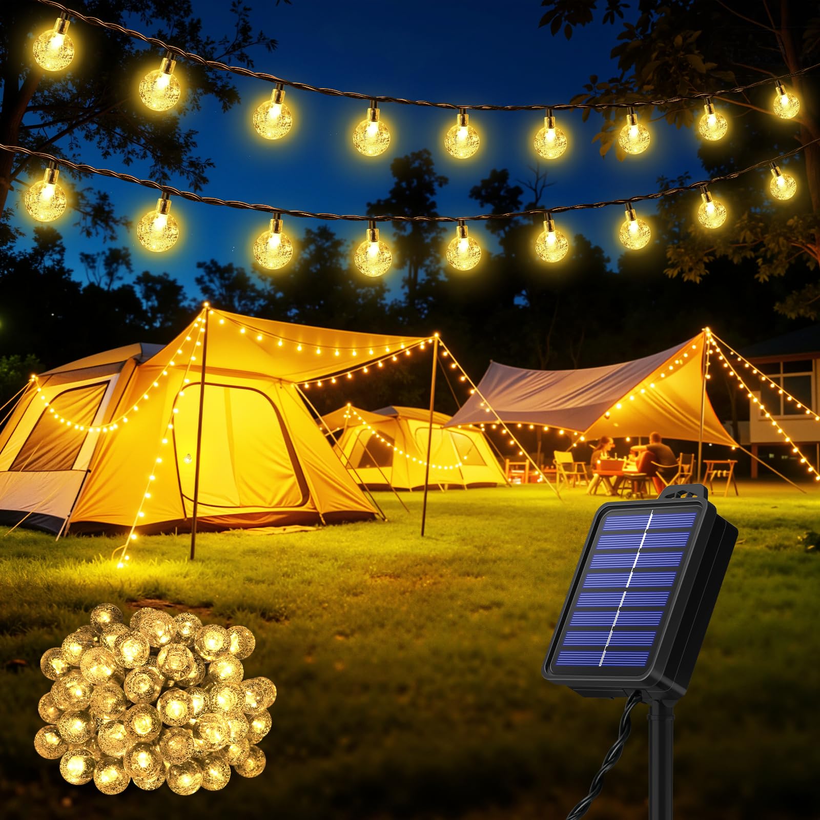 Guirnaldas Solares Exteriores Realky solar 13.2M
