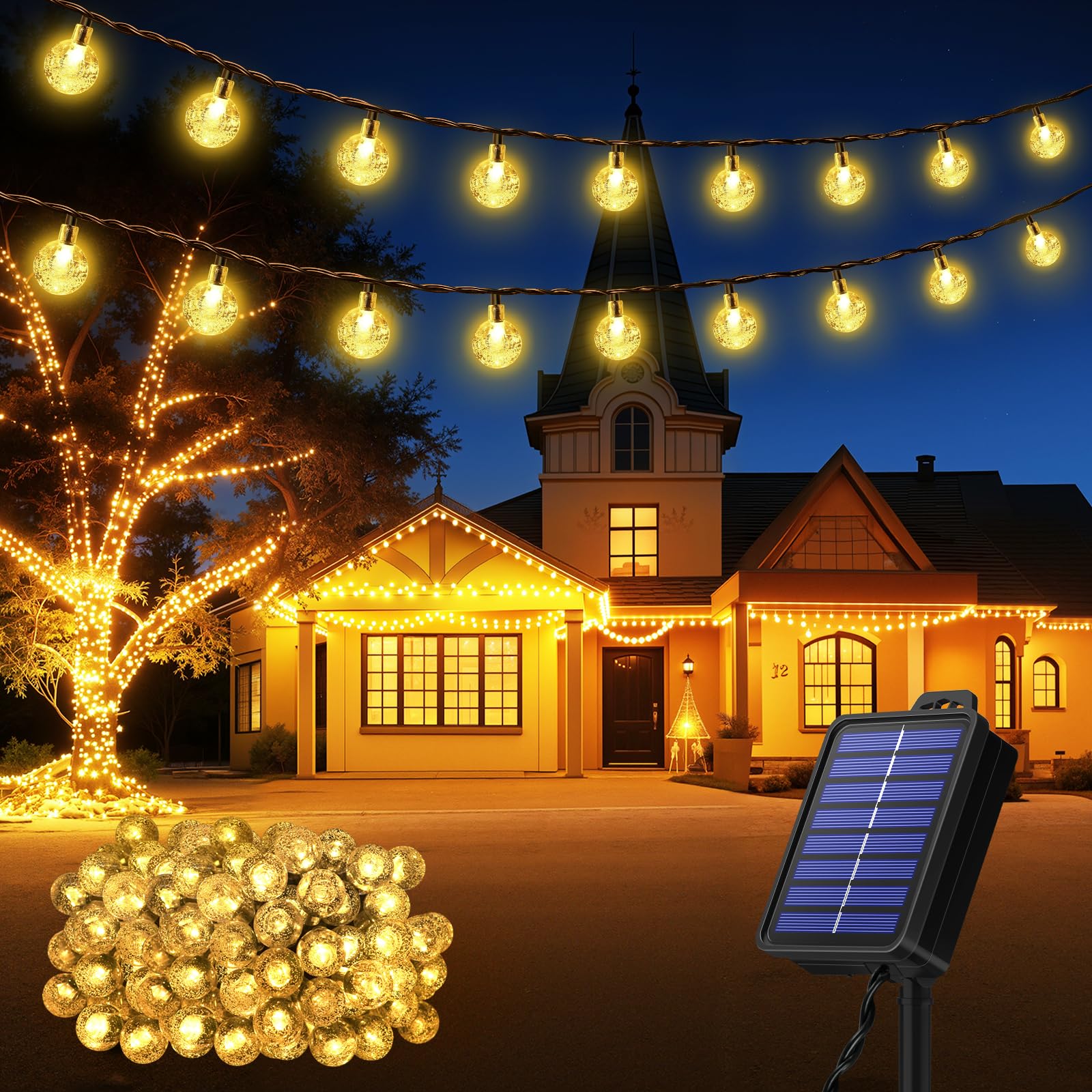 Guirnaldas Solares Exteriores Realky solar 18M