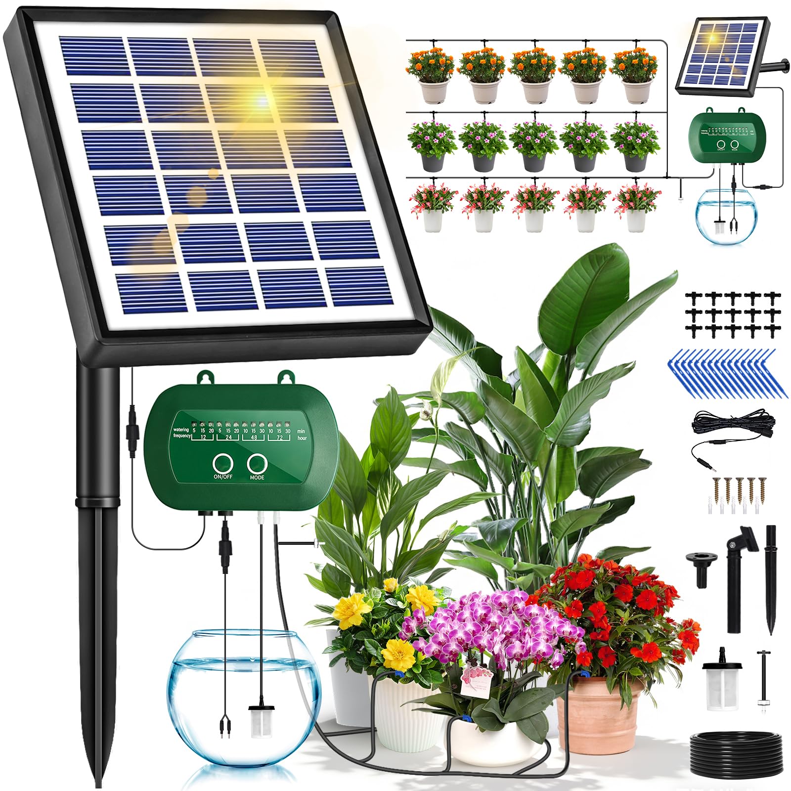 Sistema De Riego Onherm solar 15 m