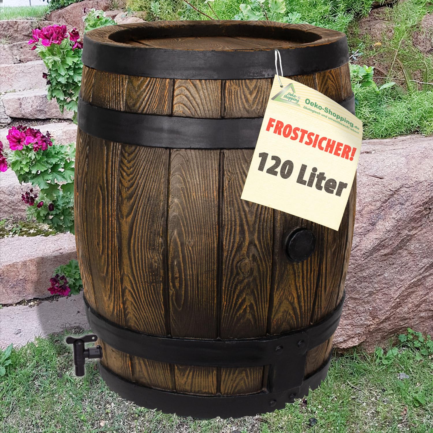 Sistema De Riego Barril 120l