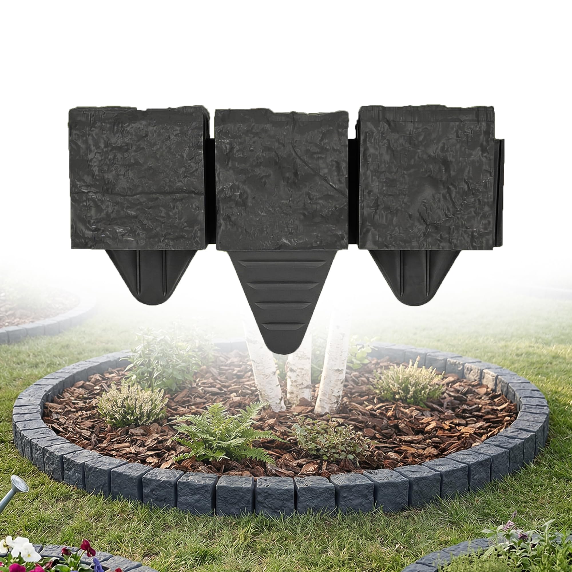 Borduras Para Jardin Borde 10 x 10 x 10 cm 1,2 m