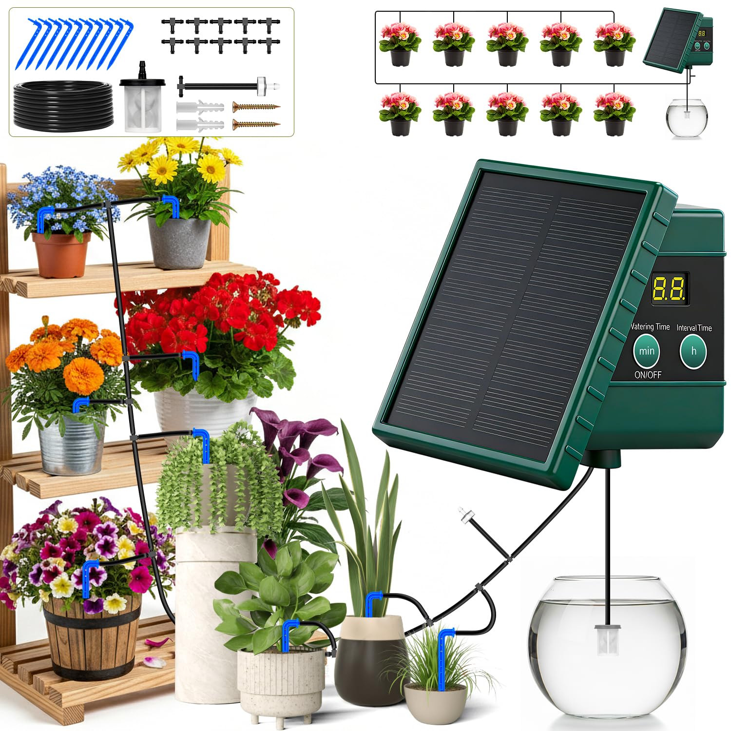 Sistema De Riego solar 10M