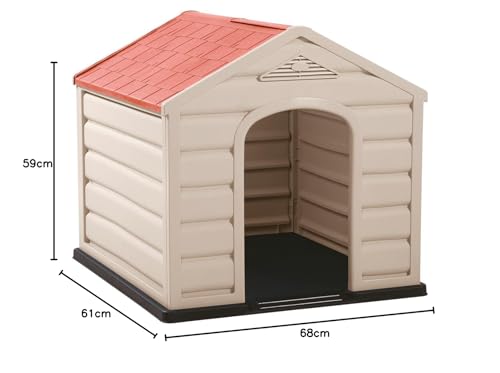 Caseta Exterior Para Perro 58,5x61x68cm