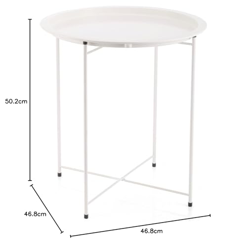 Mesa Auxiliar Exterior Moa 46,80x46,80x50,20cm