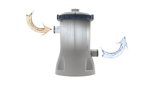 Depuradora de piscina BESTWAY cartucho 18,5x17,5x27,5 cm 2.006 litros