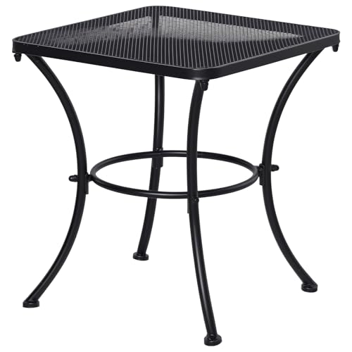 Mesa Auxiliar Exterior Outsunny 45x45x50 cm
