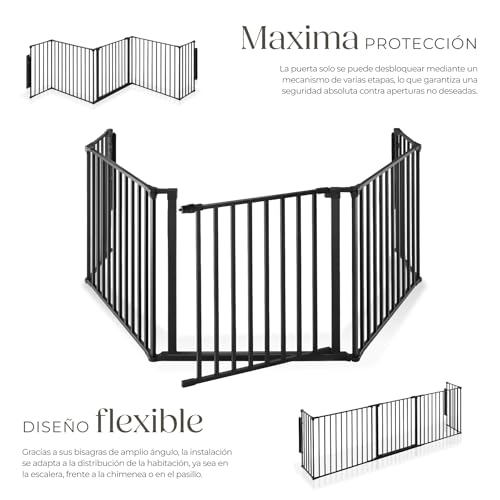 Valla Plegable Para Mascotas tectake 290cm
