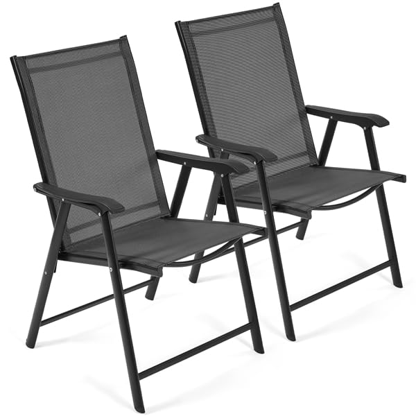 Sillas Plegables De Jardin Yaheetech 65 x 93,5 x 55,5 cm