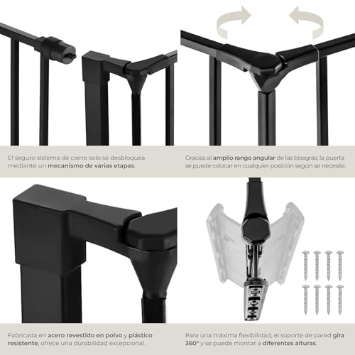 Valla Plegable Para Mascotas tectake 290cm