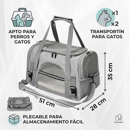 Transportin Para Gatos Y Perros TransportÃn