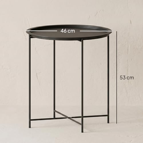 Mesa Auxiliar Exterior Outsunny 46x50 cm