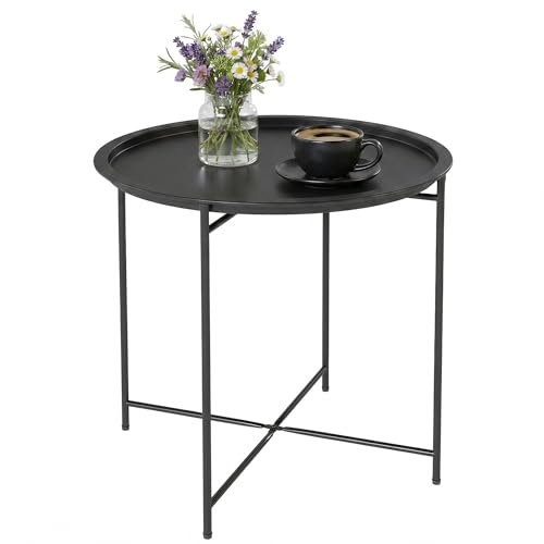 Mesa Auxiliar Exterior Outsunny 46x50 cm