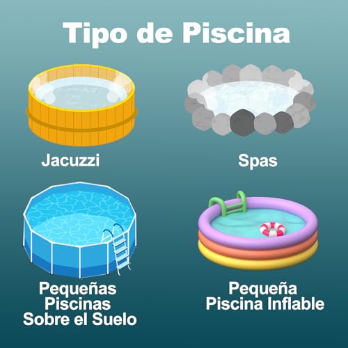 Limpiafondos para piscina Aspirador telescópicas