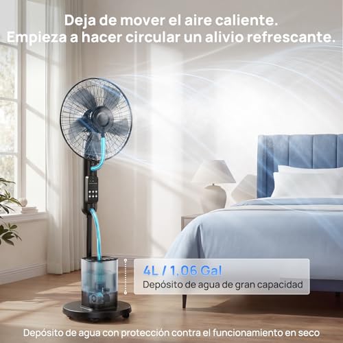 Ventilador Nebulizador Exterior NebulaFlow 4L