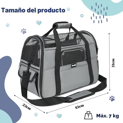 Transportin Para Gatos Y Perros Zavothy