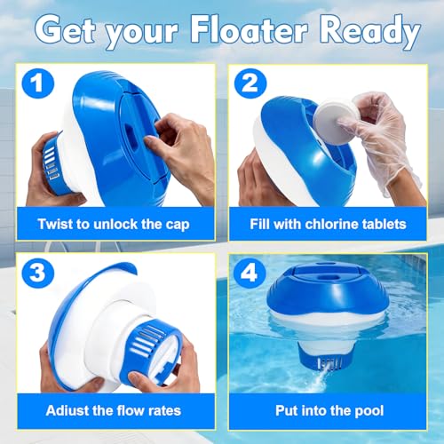 Cloro para piscina KGC 17,8cm