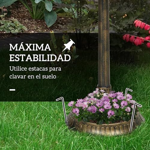 Bebedero Para Pajaros Outsunny 81 cm