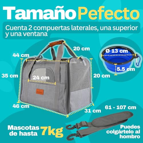 Transportin Para Gatos Y Perros PEPPER