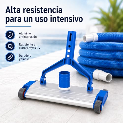 Limpiafondos para piscina SIQUA 8 m 38 mm