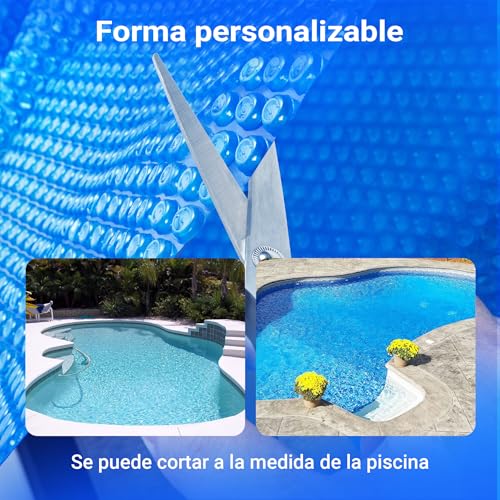 Piscina desmontable Cubierta solar 4x6m