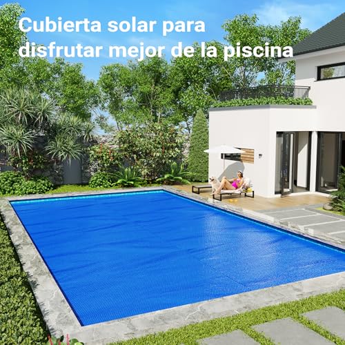Piscina desmontable Cubierta solar 4x6m