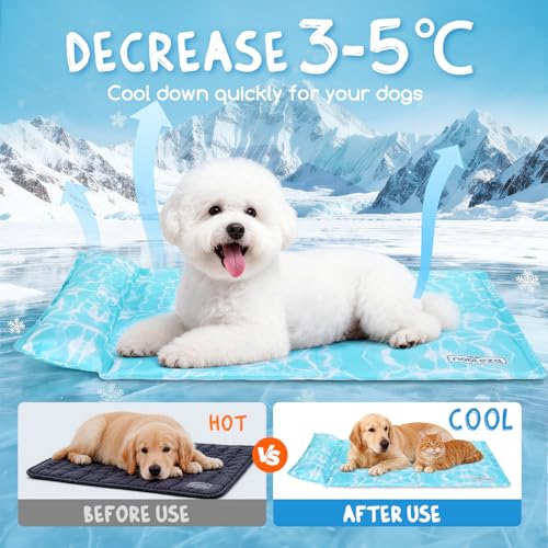 Cama Refrescante Para Perros Nobleza 102x50cm 6cm