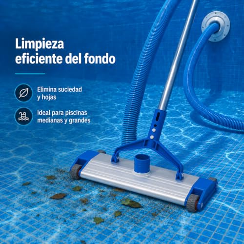 Limpiafondos para piscina SIQUA 8 m 38 mm
