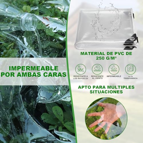 Lona Protectora De Suelo Jianyana 6M 0,2Mm