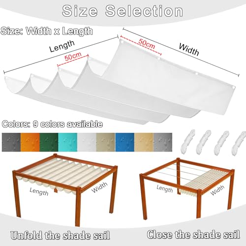 Toldo Vela Impermeable Vela 100x250cm