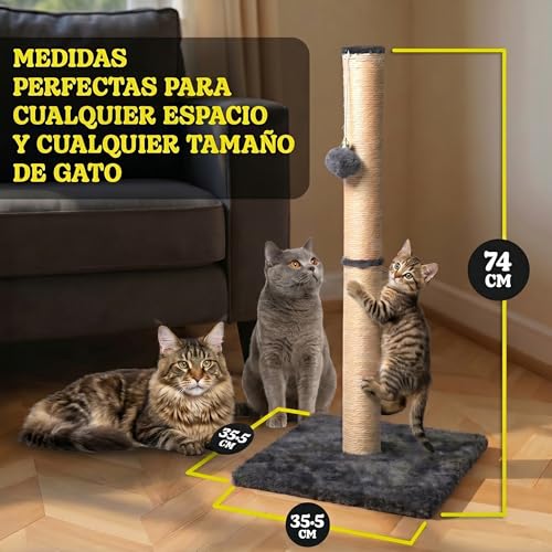 Juguete para gatos Rascador 74 cm