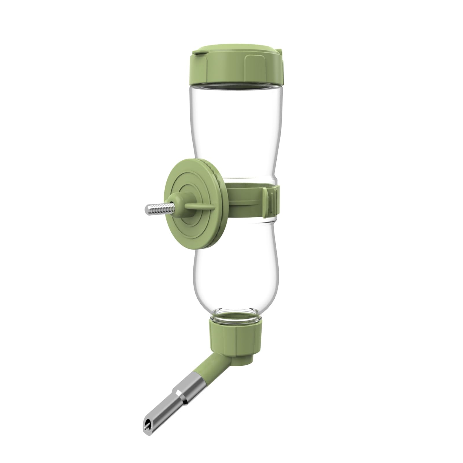 Comedero automático para pájaros, comedero para Jaula de pájaros con Percha para