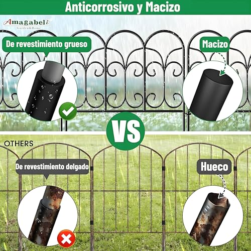 Vallas Decorativas Pequeñas Amagabeli 46cm 2.3m