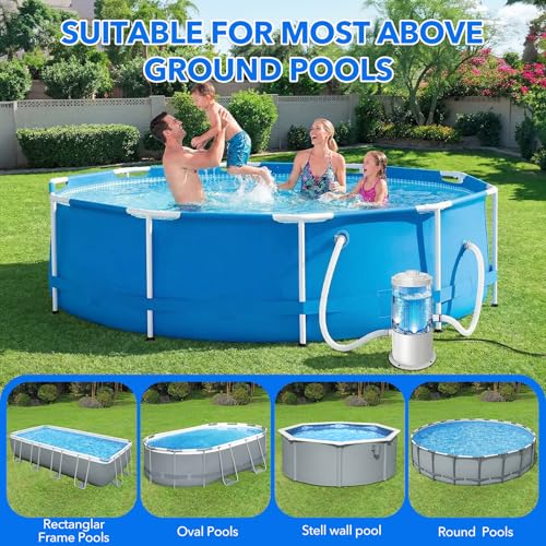 Depuradora de piscina cartucho 3785L/H 90W