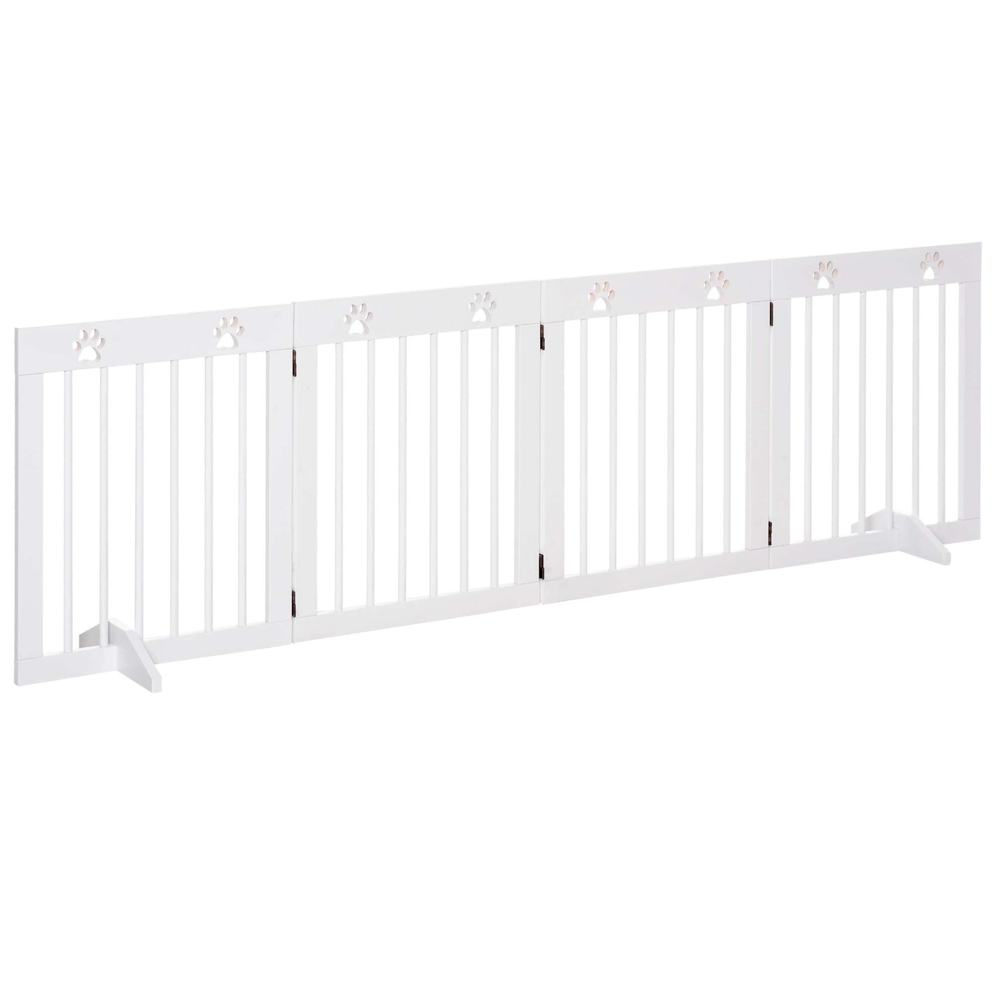 Valla Plegable Para Mascotas PawHut 300x74,5 cm