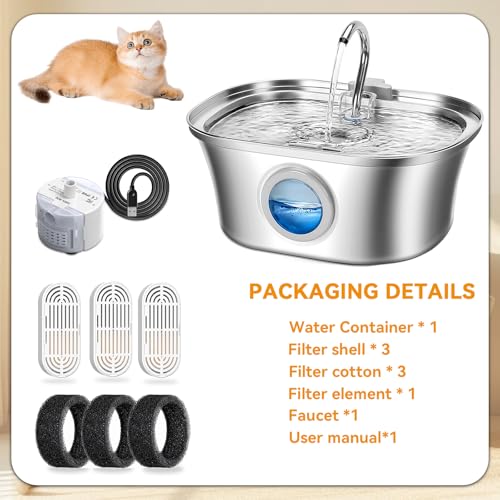 Bebedero Automatico Para Mascotas Fuente 3,2L