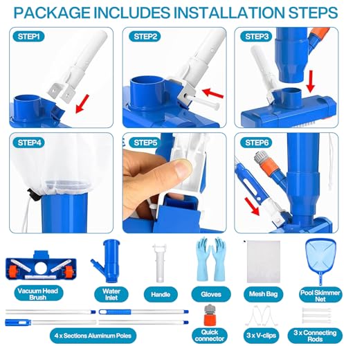 Limpiafondos para piscina Aspirador