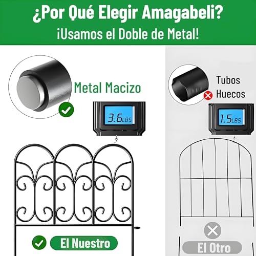 Vallas Decorativas Pequeñas Amagabeli 46cm 2.3m