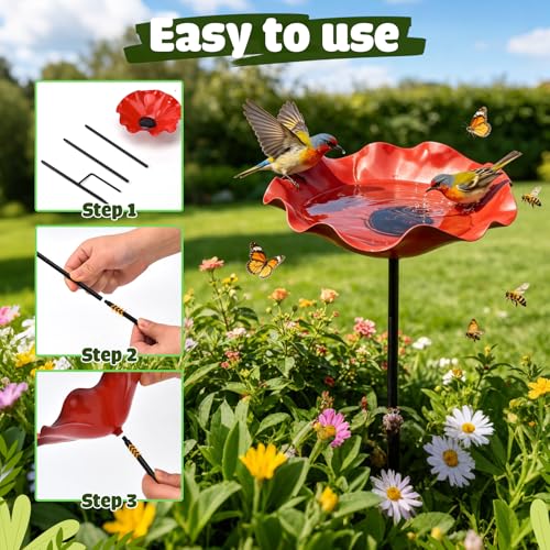 Bebedero Para Pajaros Bebedero 65 cm