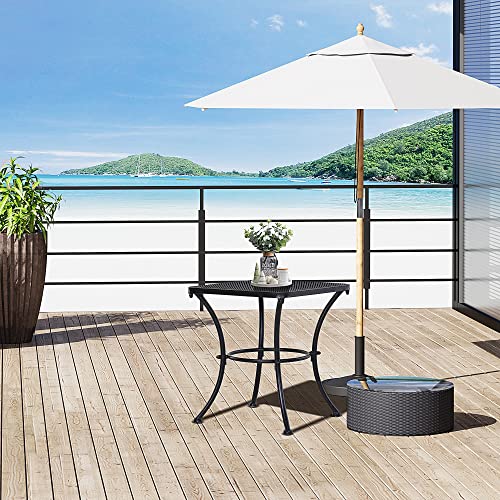 Mesa Auxiliar Exterior Outsunny 45x45x50 cm