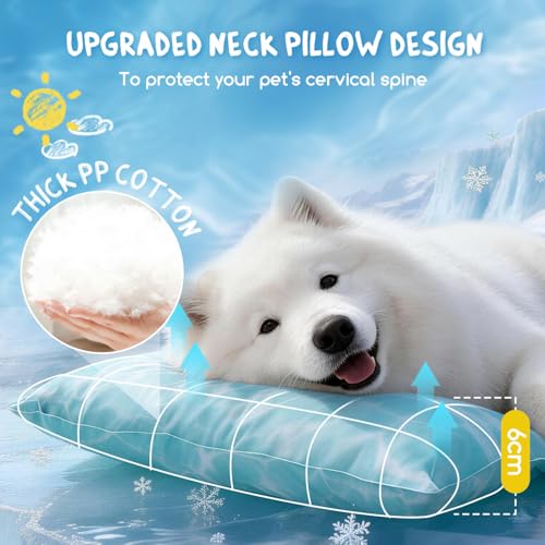 Cama Refrescante Para Perros Nobleza 102x50cm 6cm