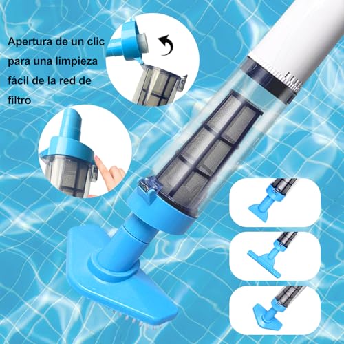 Limpiafondos para piscina Aspirador telescópicas